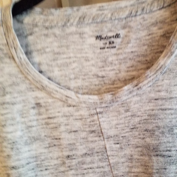 Madewell modern tie t-shirt - Picture 2 of 4